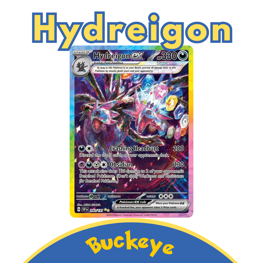 Pokemon TCG Surging Sparks booster pack Buckeye Card House Pokemon TCG Surging Sparks booster pack Buckeye Card House