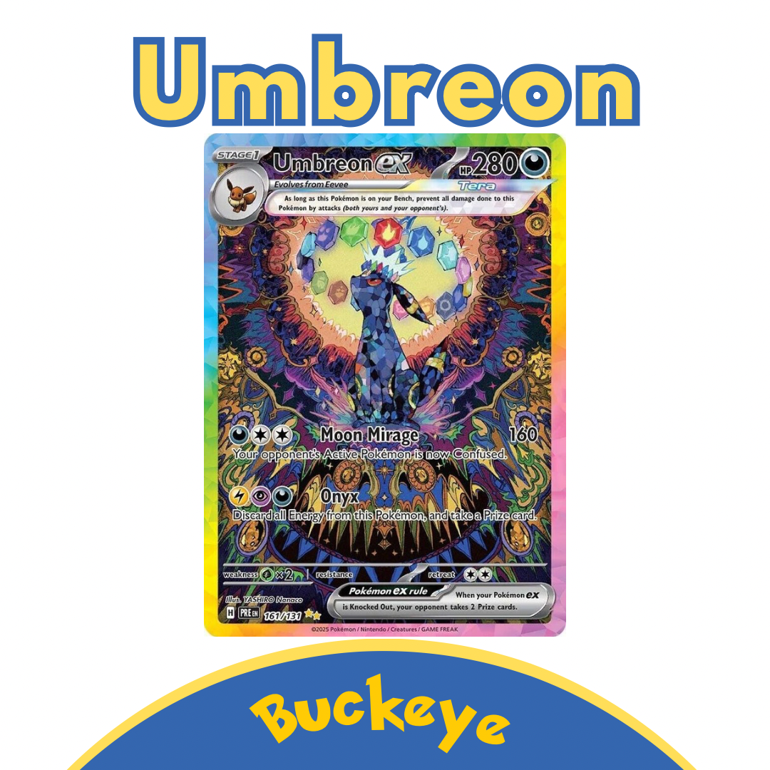 Pokmon Prismatic evolutions Buckeye Card House Pokmon Prismatic evolutions Buckeye Card House