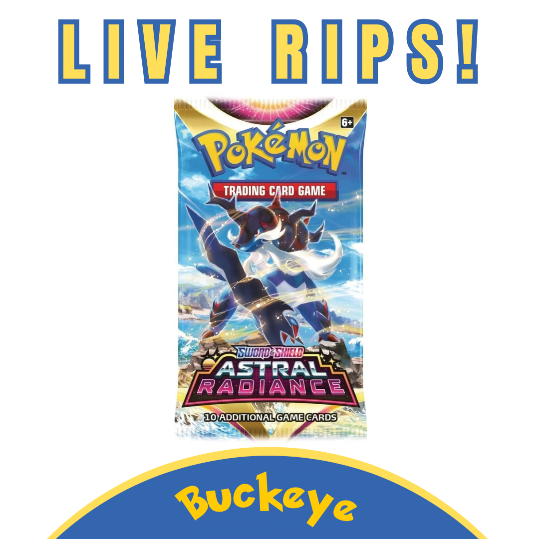 Sword & Shield-Astral Radiance Booster Pack (10 Cards) Buckeye Card House Sword & Shield-Astral Radiance Booster Pack (10 Cards) Buckeye Card House