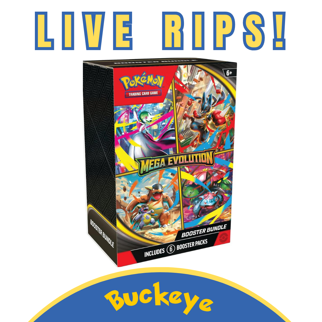 Pokémon Mega Evolutions booster bundle