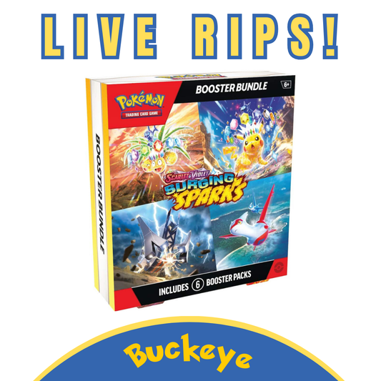 Pokemon TCG Surging Sparks booster bundle (6 packs)